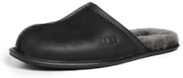 UGG Men's Scuff Slipper | Premium Sheepskin | Comfortable Indoor/Outdoor Footwear | Perfect for Home Relaxation | Durabl