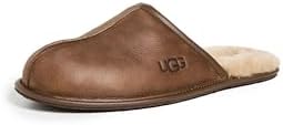 UGG Men's Scuff Slipper | Premium Sheepskin | Comfortable Indoor/Outdoor Footwear | Perfect for Home Relaxation | Durabl