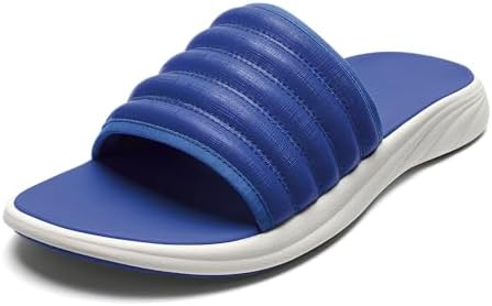 OLUKAI Komo Men's Slide Sandals - Water-Friendly with Cushioned Strap for All-Day Comfort & Support - Perfect for Beach